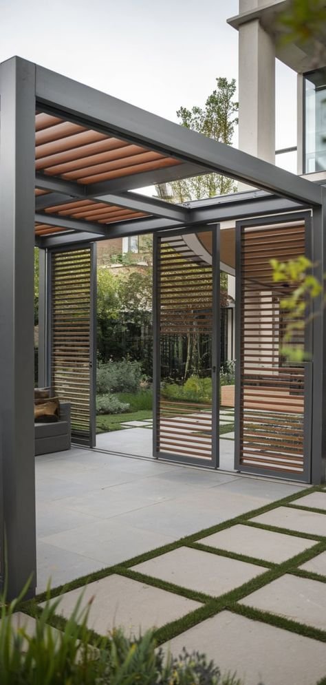 Stainless Steel Pergolas, reference design 020